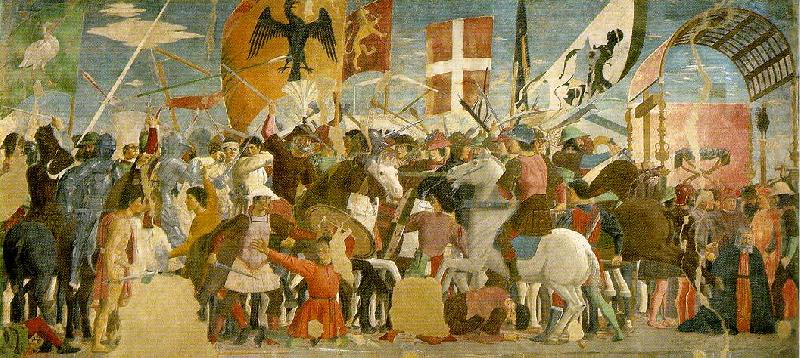 Piero della Francesca Battle between Heraclius and Chosroes china oil painting image